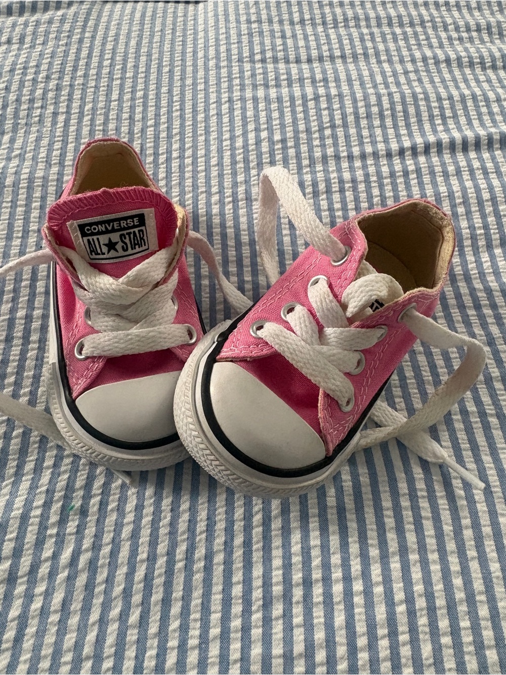 Converse All Star Kids' Pink Low-Top Sneakers - Classic Canvas